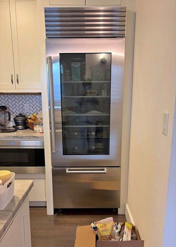 Sub zero built in glass - 30",
