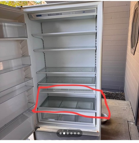 Subzero crisper assy glass - subzero,
